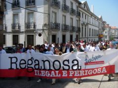 Manifestación contra Reganosa
