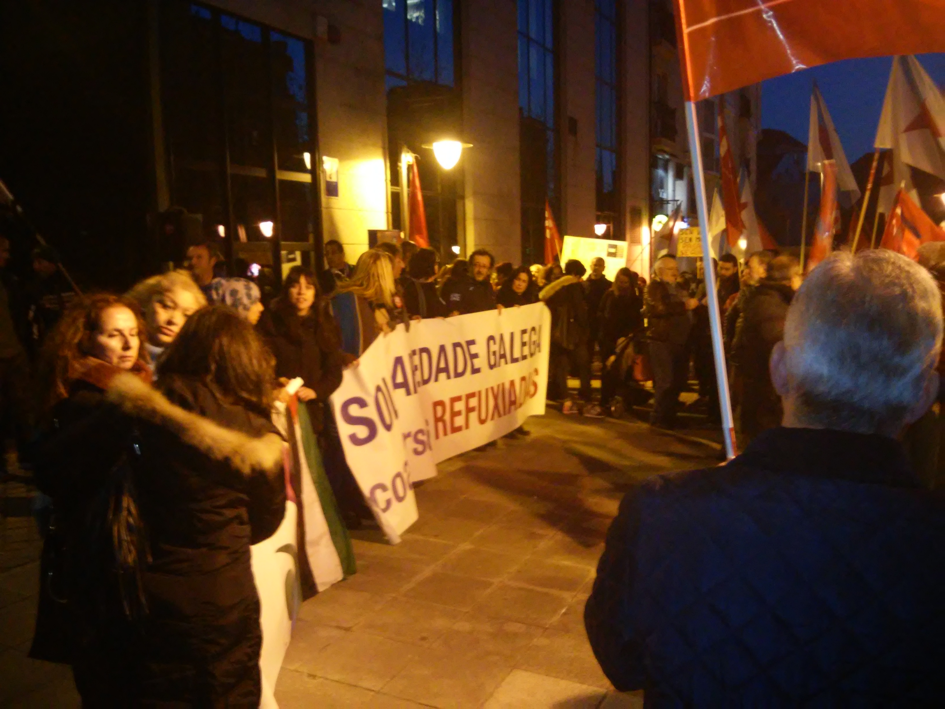 Concentración de onte en Ferrol